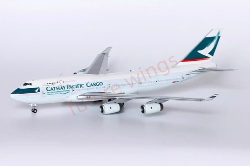 1:400 CW Cathay Pacific Cargo B747-400BCF B-HOU Aircraft Model+Free Tractor - Picture 5 of 16