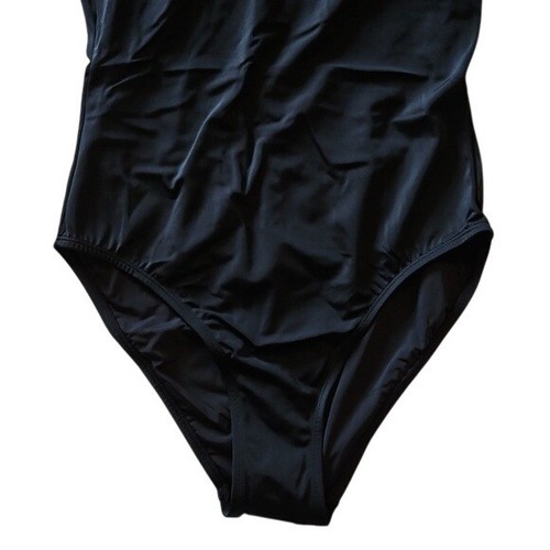 Andie The Nantucket One Piece Swimsuit Size Large Tall New Black Beach Swim - Picture 4 of 8