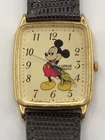Rare Vintage 1988 LORUS Seiko Mickey Mouse Tank Watch~Never Worn, Near Mint 🔋✅