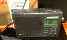 C. Crane CC Radio Plus DX AM/FM/TV/WEATHER BAND RECEIVER ALERT Portable w/cord