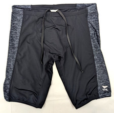 TYR Cycling Shorts w Draw String Waist, Size 30 x 8.5 Inseam Stretch Compression