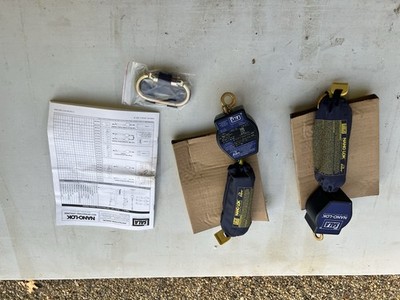 3M DBI-SALA Nano-Lok Twin Self-Retracting Lifeline   NEW / Never Used