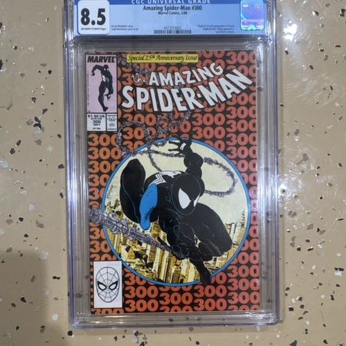 Marvel Comics Amazing Spider-Man #300 CGC 8.5 25th Anniversary First Venom