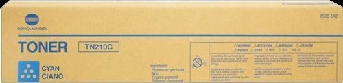 Toner Konica Minolta TN-210C TN210C Cyan original 12000 Pages Neuf - Photo 1/1
