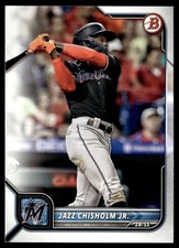 2022 Bowman Jazz Chisholm Jr. Miami Marlins #4