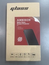 AMBISON Matte 9H Glass Screen Protector Anti-glare iPhone 13 Pro Max
