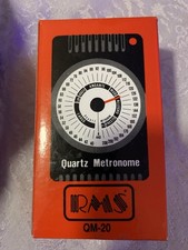 Quartz Metronome RMS QM-20 New With Box