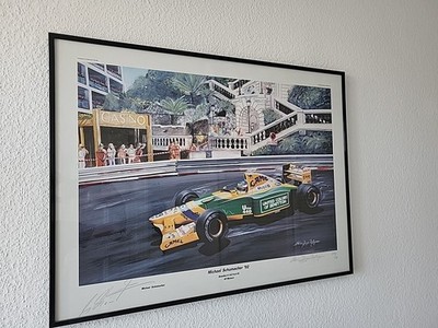 Schumacher print 92 by Hans Jürgen Wagner No. 209/500
