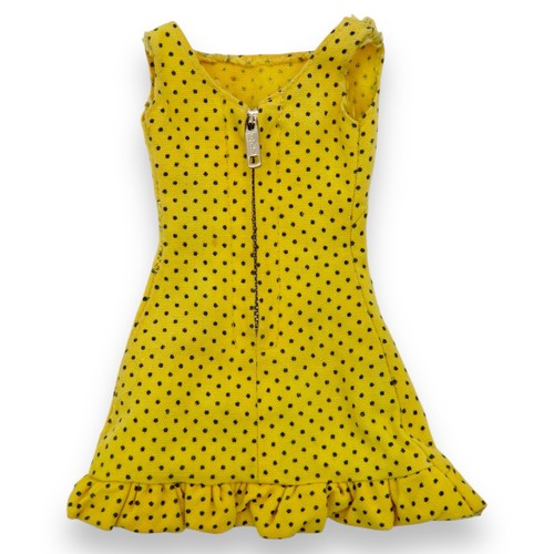 Vtg Barbie Stacey Sun Shiner Yellow Dress Black Polka Dots 1969 Variation VHTF - Picture 7 of 8