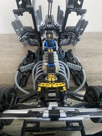 Lego Technic 8458 F1 Silver Champion Formula 1 Race Car Set 100% Complete 2000