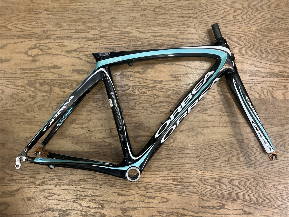 Orbea Diva Carbon Road Bike Frameset 53cm Blue 2010