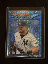 🔥Jasson Dominguez 2026 Topps Heritage #104 Light Blue Sparkle New York Yankees