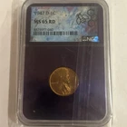 1942 D 1c Lincoln Wheat Cent NGC MS 65 RD Traderbea Purple Core