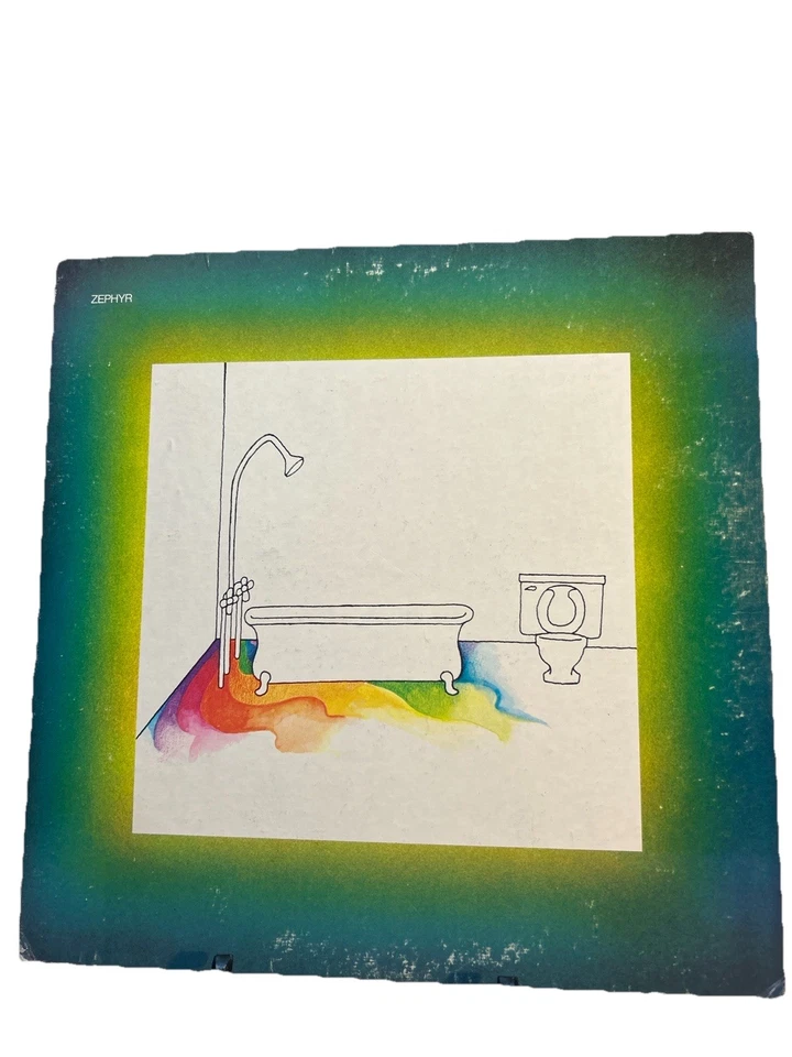 Zephyr Self-Titled LP 1969 – VG+ Visual Grade – Untested Rare Hard Rock Foto 2 de 4