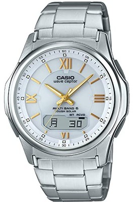 Casio Wave Ceptor WVA-M630D-7A2JF Solar Radio Watch Silver