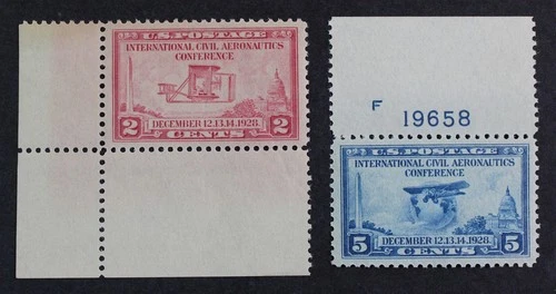 CKStamps: US Stamps Collection Scott#649 650 Mint NH OG