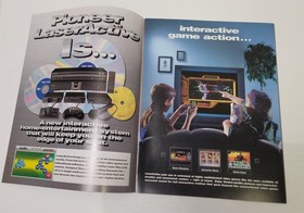 1990's Pioneer LaserActive Interactive Entertainment Brochure 