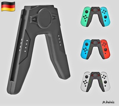  Nintendo Switch OLED Joy-Con Ladegerät Halterung mit LED Anzeige & Schalter  
