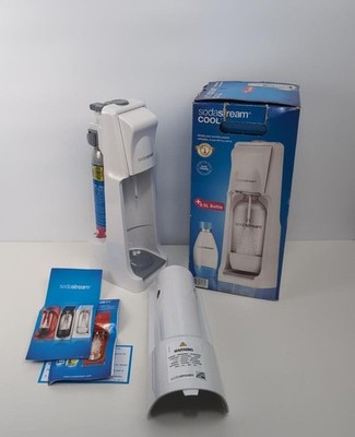 SodaStream Brunnenstrahl Sprudelmaschine, Box, manueller Gaskanister