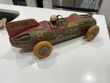 1950s Yonezawa Atom Friction Race Car #8