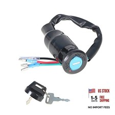 Motorcycle Ignition Switch w/Key Replacement for Honda CRF230F 2003 2004 2005