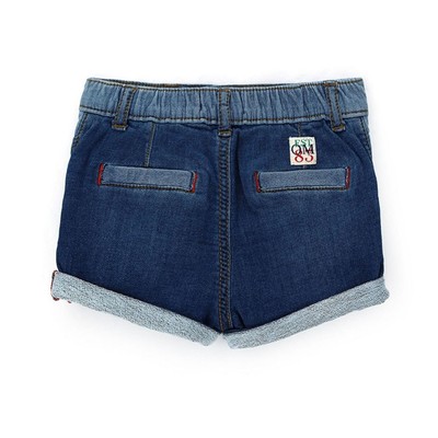 Original Marines Baby-Shorts aus Denim 68