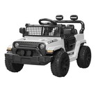OROFULL 12V Electric Ride On Car with Remote Control & Music for Toddlers, White — photo 1