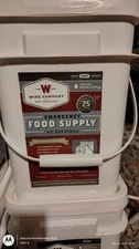 wise company emergency food supply bucket  60 servings
