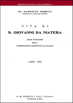 Marcello Morell Vita di S. Giovanni da Matera. Abate fond (Hardback) (UK IMPORT)
