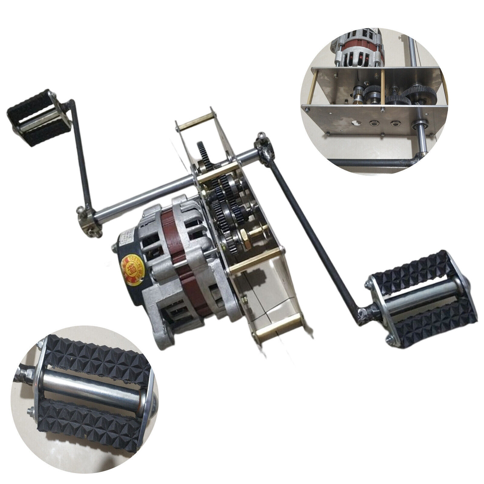 pedal generator battery charger