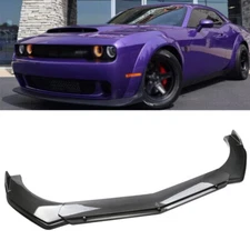 Front Bumper Spoiler Splitter Car Body Parts For Dodge SRT Carbon Fiber Style