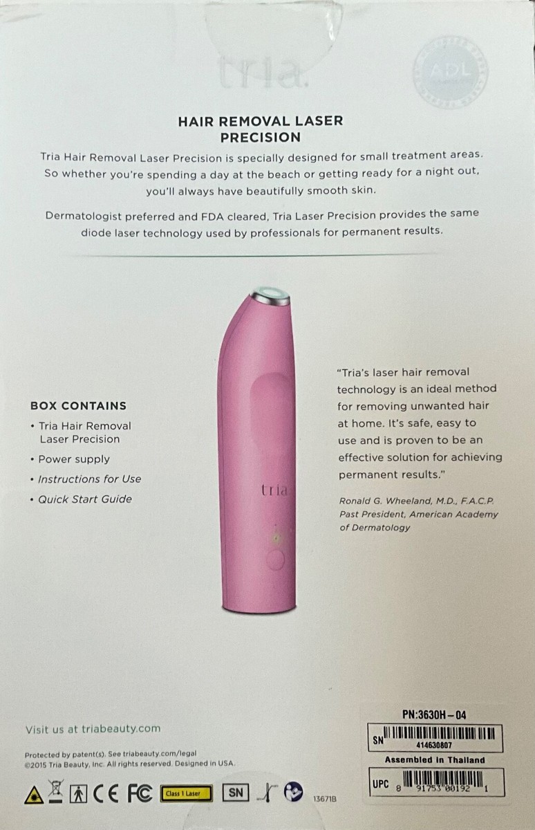 美品！Tria Hair Removal Laser Precision TRIA BEAUTY HAIR REMOVAL LASER LHR 4.0 4X FOR MEN & WOMEN | eBay