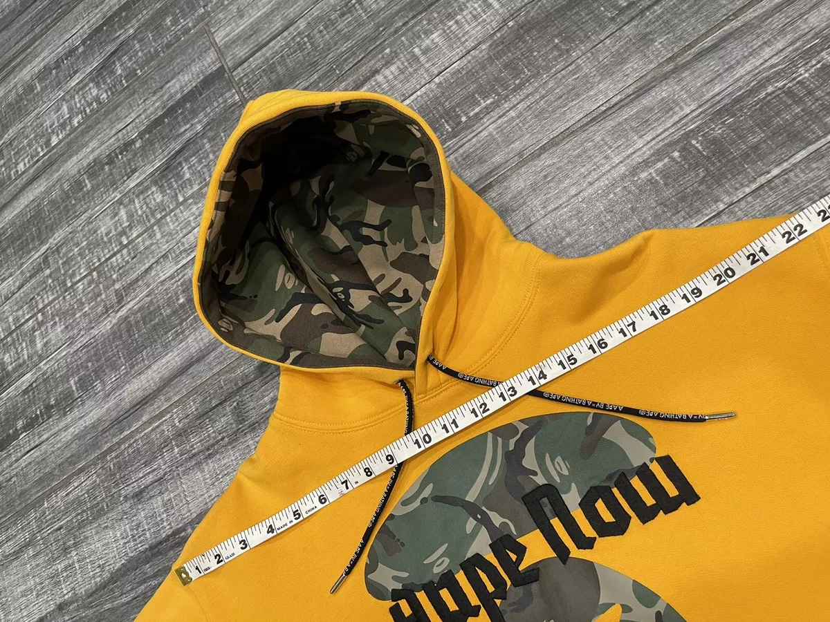 A Bathing Ape BAPE AAPE Zip Up camo Hoodie Sweatshirt black APUNVS