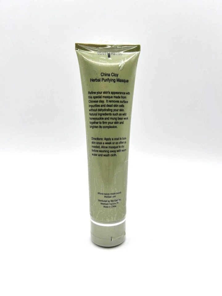 Nueva mascarilla purificadora a base de hierbas de arcilla china WEI EAST 3,5 OZ Foto 2 de 2