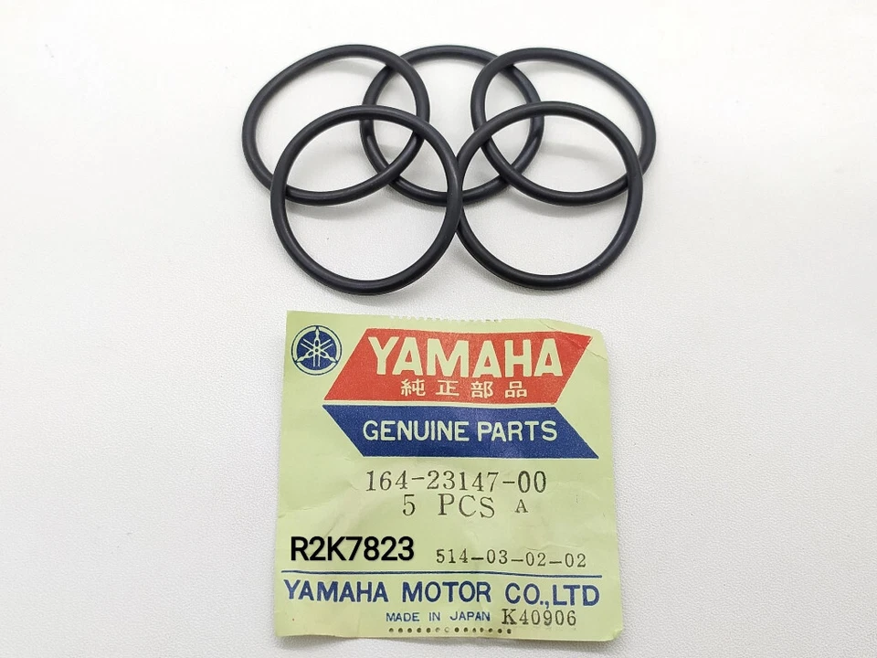 YAMAHA YAS1 AS2 RD125 AS1 AS2 TA125 YL2 YL2CM O RING 5 PC NOS 164-23147-00 - Изображение 3 из 3
