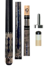 New Lucasi LZ2004GB-LTD Pool Cue - 11.75mm Zero Flex - Blue Pearl - 2025 Model