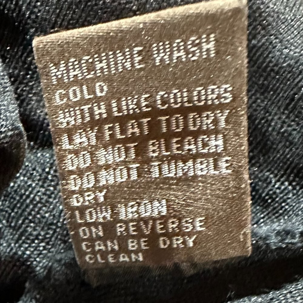 J McLaughlin Black Textured A Line Dress Size Sma… - image 4