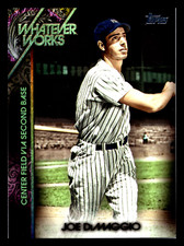 2015 Topps Update Whatever Works #WW7 Joe DiMaggio D3
