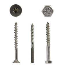 Spanplattenschrauben TX Holzschrauben Stockschrauben Edelstahl A2
