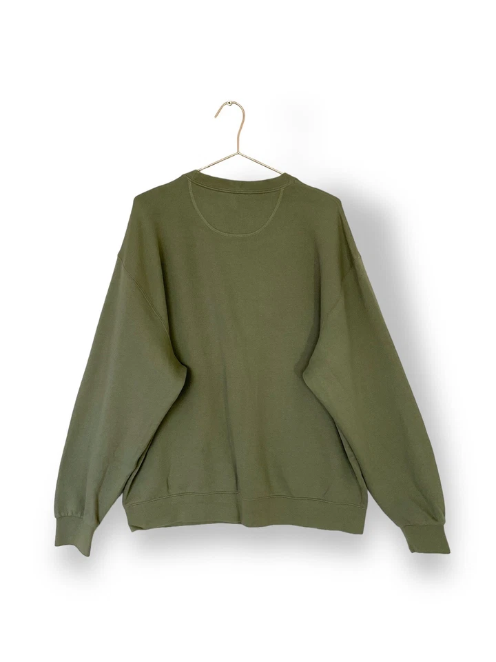 Urban outfitters Army Green Sweatshirt Size S to M Renewal Reworked relaxed - Image 2 of 4