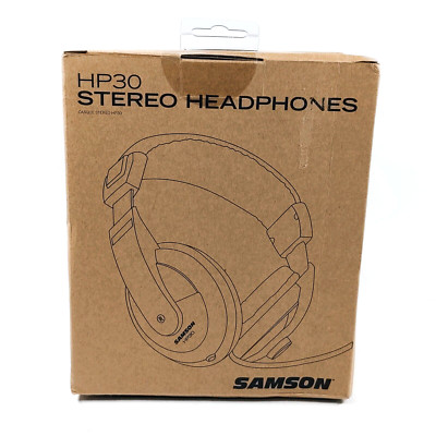 Samson HP30 Wired Stereo Headphones 