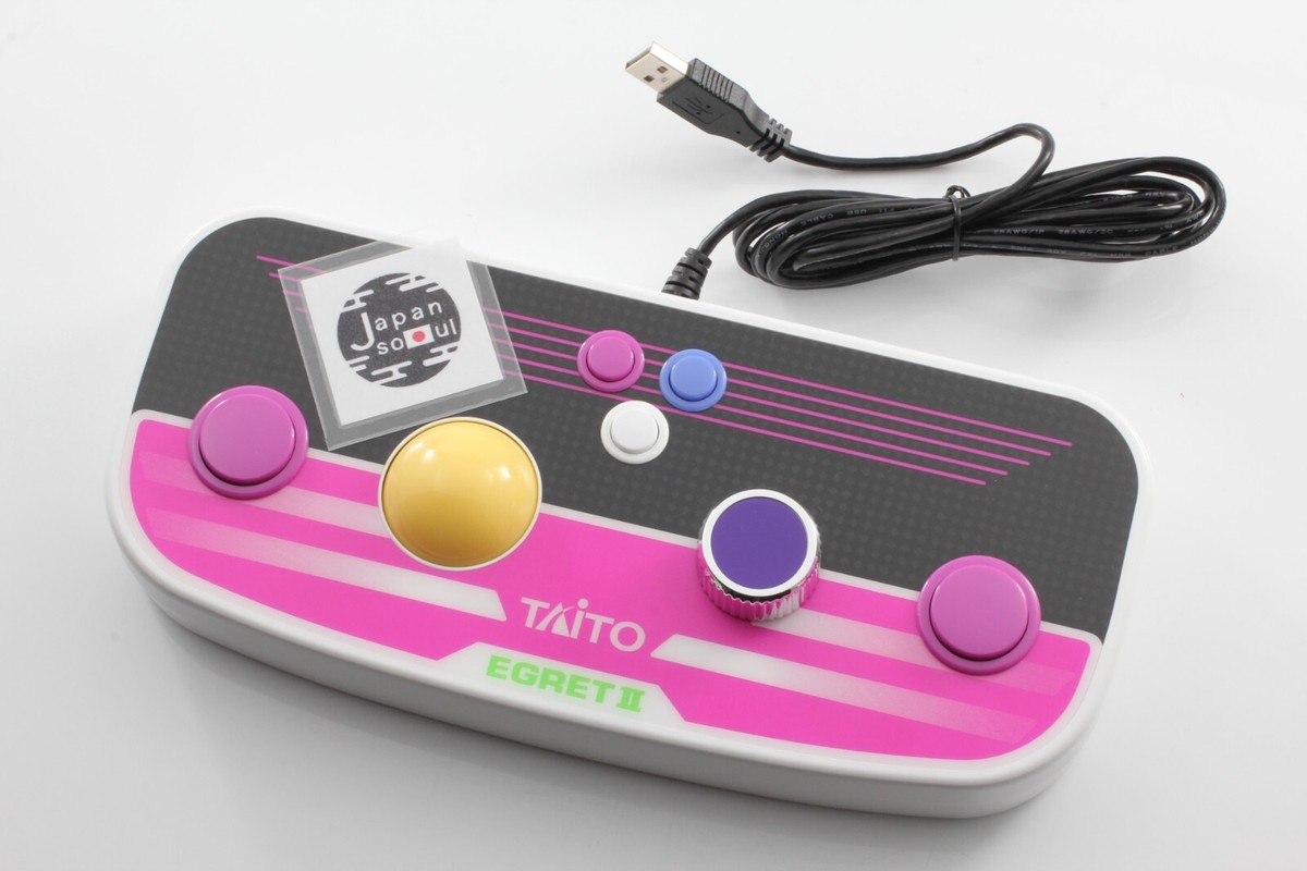 TAITO Egret II Mini TAS-P-001 Paddle & Trackball Game Controller