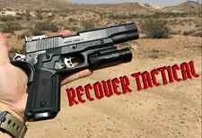 CC3P Grip and Rail System for the 1911 By Recover Tactical Grey frame