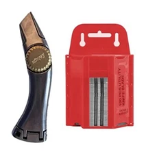 19-331 Fixed Blade Roofing Knife and 100 Pc. Utility Hook Blade Value Pack