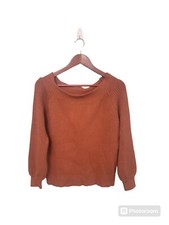Kirundo Toasty Brown Fall Womens Cozy Sweater New Size Small