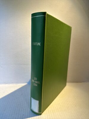 FORTUNE Magazine Bound Volume 109 January - March 1984 Dow To 2000 ...