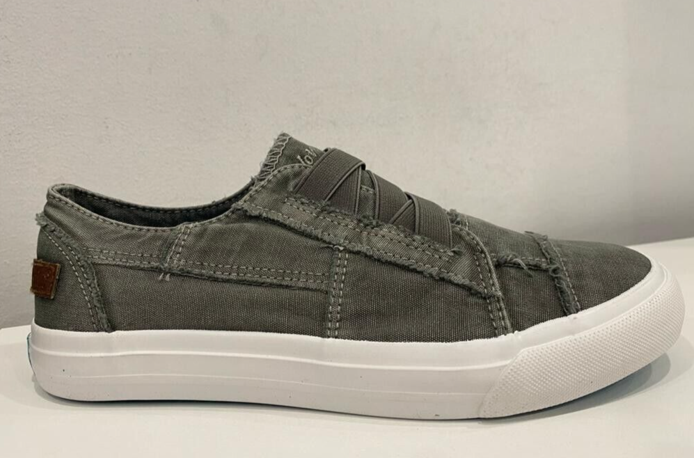 Blowfish Malibu Women's Marley Canvas Sneaker Slate Gray Washed ZS
