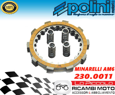 SERIE DISCHI FRIZIONE RACING POLINI per HM CR CRE SIX