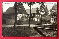 AK LEUBNITZ WERDAU in Sa. um 1910 Wettinerstrasse   ( 10556