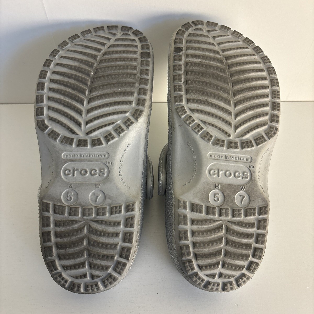 Crocs Men's and Women's Shoes - Glitter Clogs, Slip On Glitter